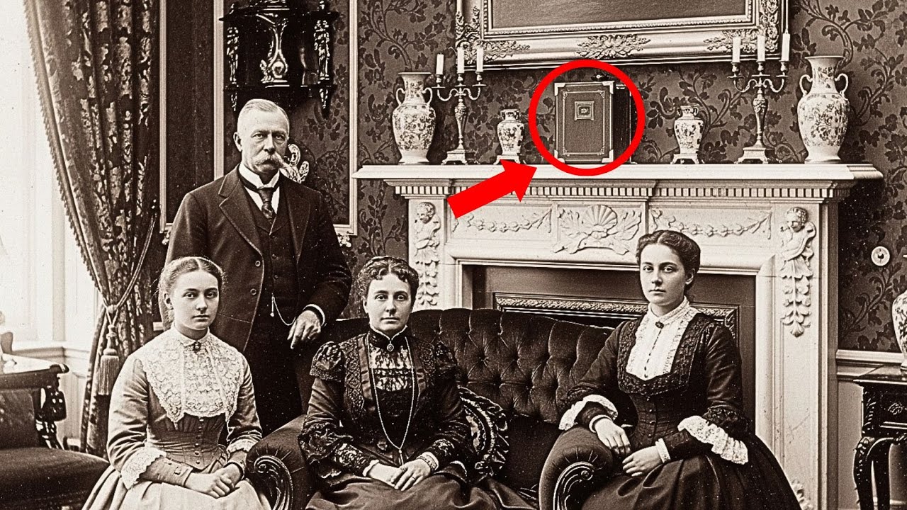 1902 Old Photograph Found — Historians Freeze When They See What's Sitting on the Mantelpiece