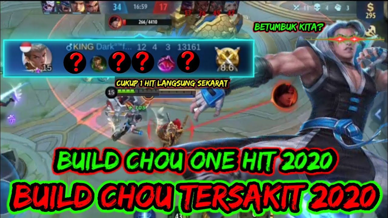 Chou damage one hit | Build Chou tersakit 2020