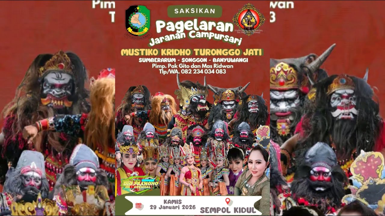 LIVE 🇲🇨 SENI JARANAN MUSTIKO KRIDO TURONGGO JATI FEAT AG PRO AUDIO DI SEMPOL KIDUL SONGGON