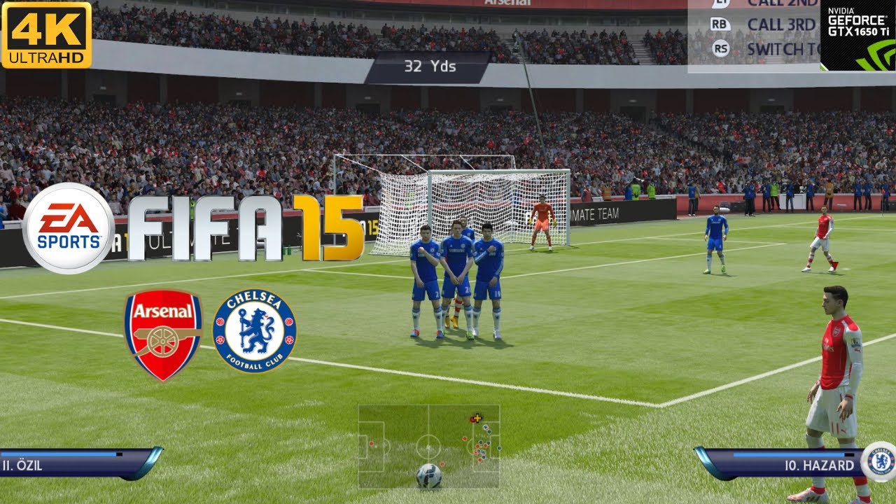 FIFA 15 - PC Gameplay - 4K | Arsenal vs Chelsea