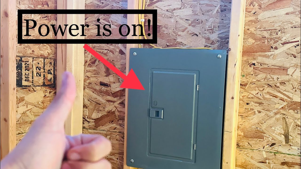 Wiring a 12x20 Tiny Home!
