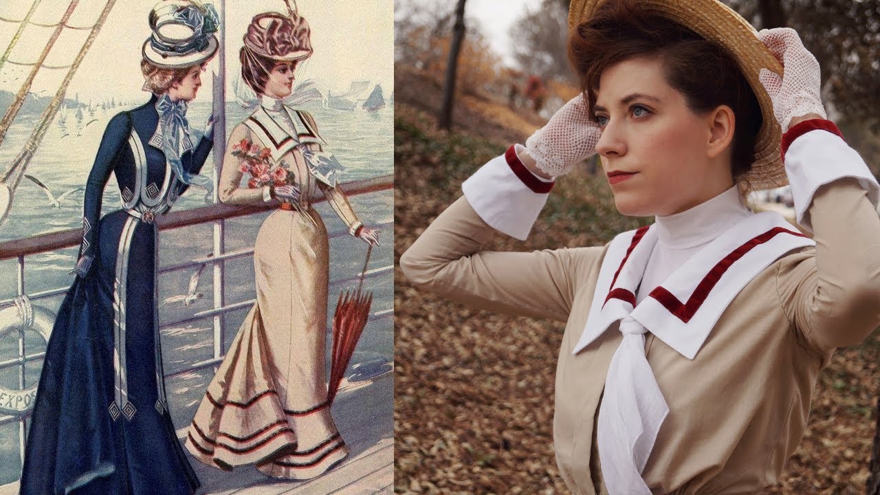 I Recreated an Edwardian Dress - Part 1 Fashion Plate Bodice