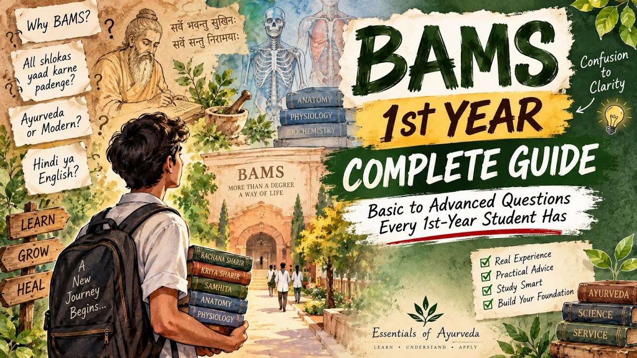 Just Joined BAMS? BAMS 1st Year Complete Guide | How to Start, Study & Pass 1st Prof | WATCH THIS 