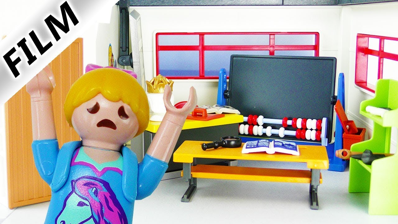 Playmobil Film deutsch | HANNAH im falschen Klassenraum? Neuer fieser Prank von Ronja | Kinderfilm