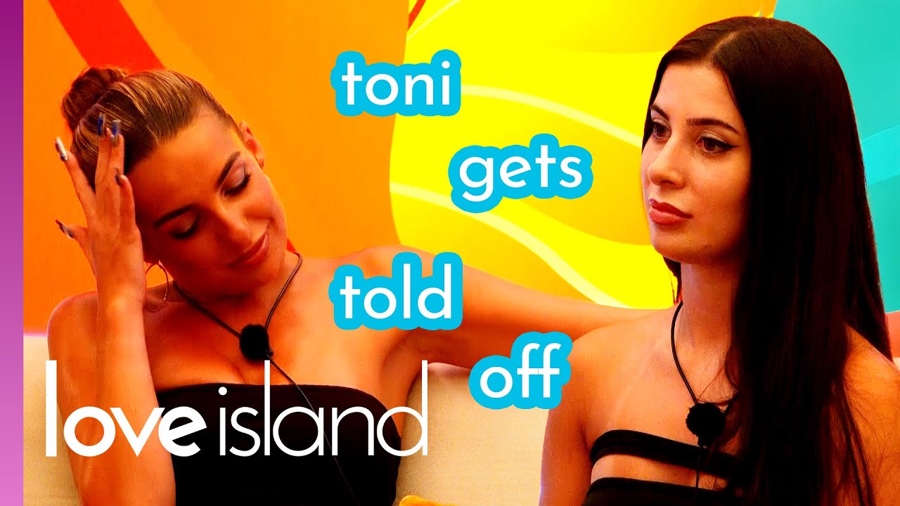 Terrace Toni gets a telling off from Shakira and Yasmin 👀 | Love Island 2025