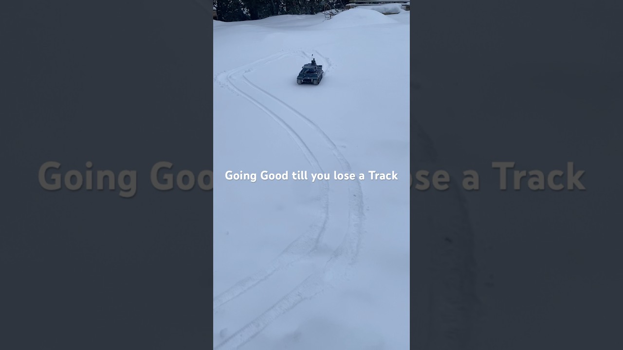 RC Tank Track Fail!