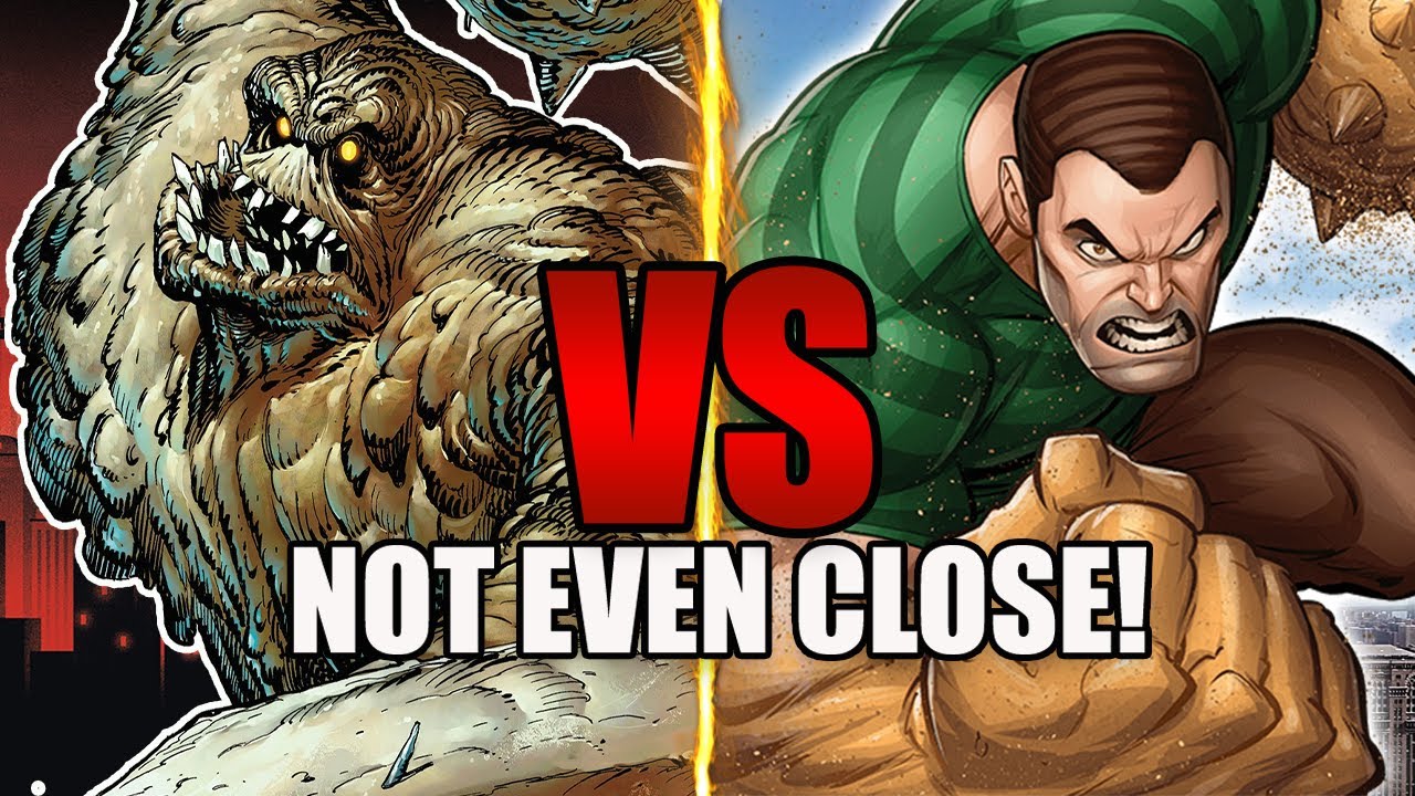 Почему Clayface против Sandman даже близко не стоит!