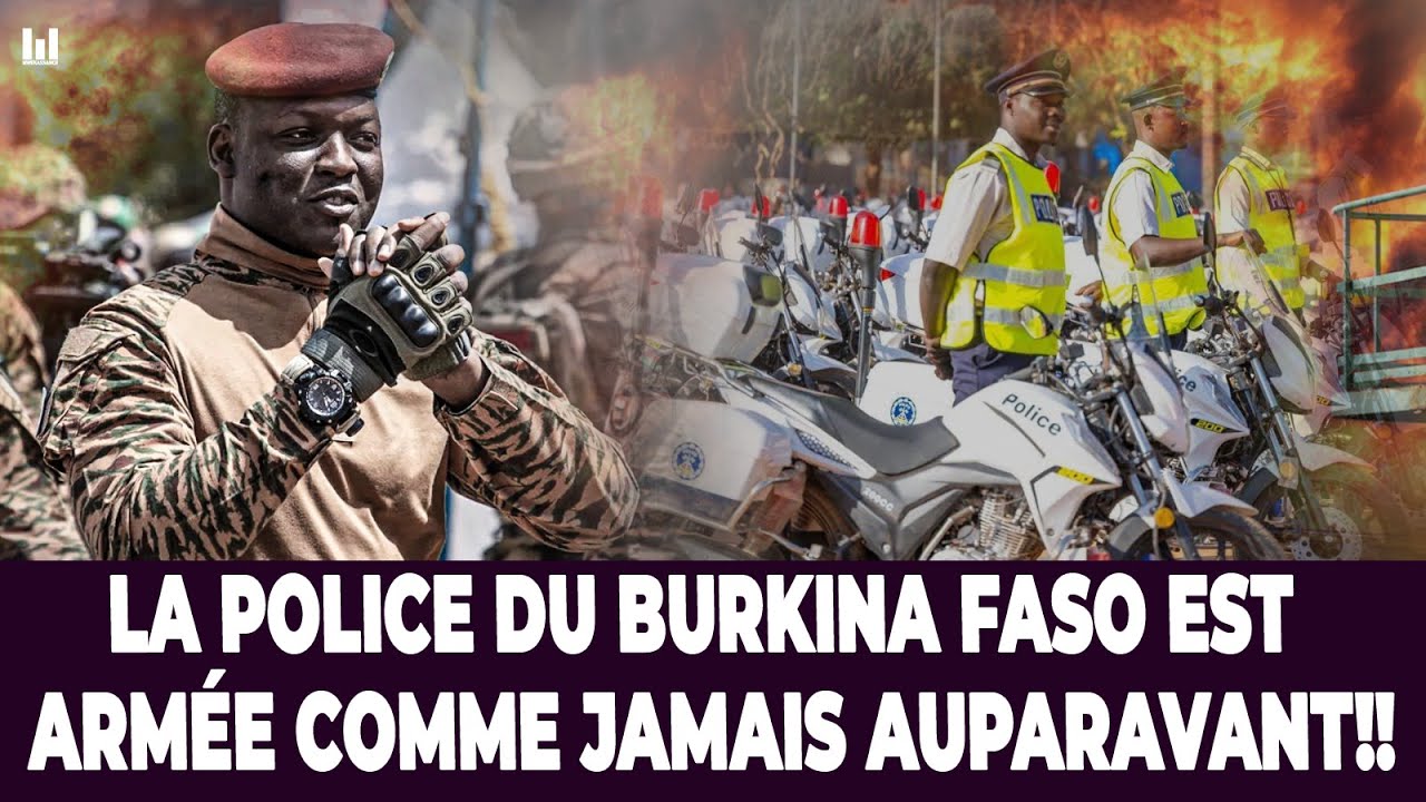 C'EST TERRIFIANT : IBRAHIM TRAORÉ ARME LA POLICE DU BURKINA AVEC 2 000 MOTOS !