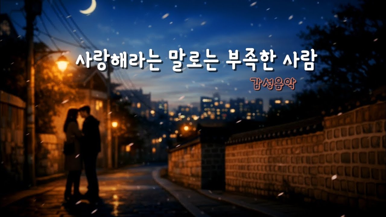 사랑해라는 말로는 부족한 사람  #감성음악 #임영웅스타일#사랑노래