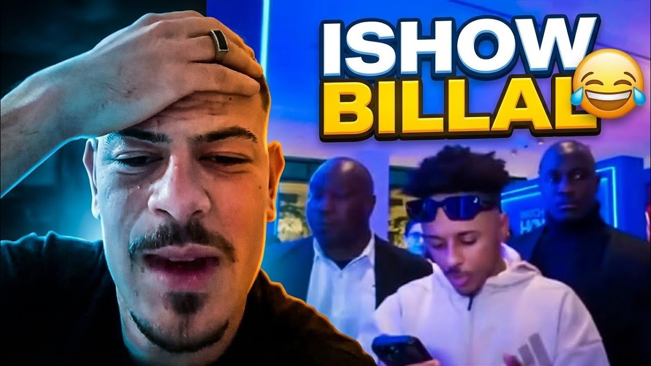 Sidahmed • ردة فعل سيد احمد على بلال فضيلي بالحرس الشخصي 😂😂😂
