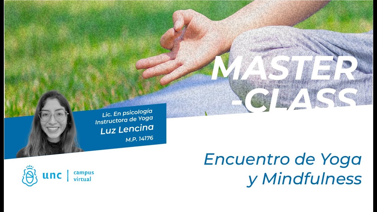 Master-class, encuentro de yoga y mindfulness