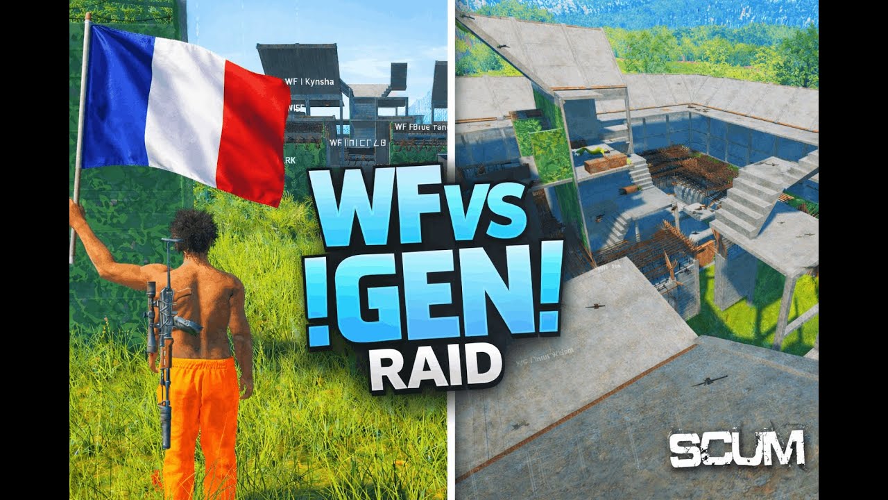 +350 TNT RAID / TEAM : WF vs !GEN!  [ RAID SCUM ]