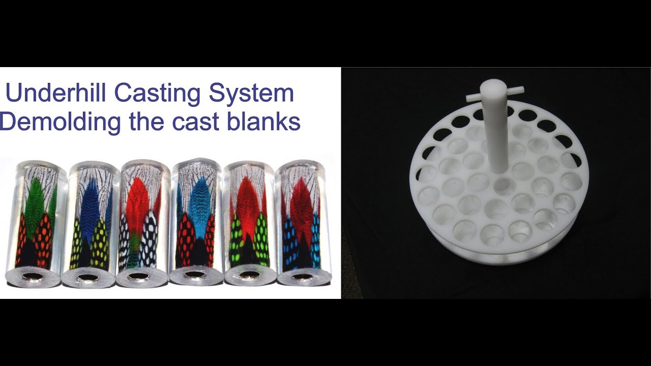 Underhill Casting:   Demolding your vertical cast