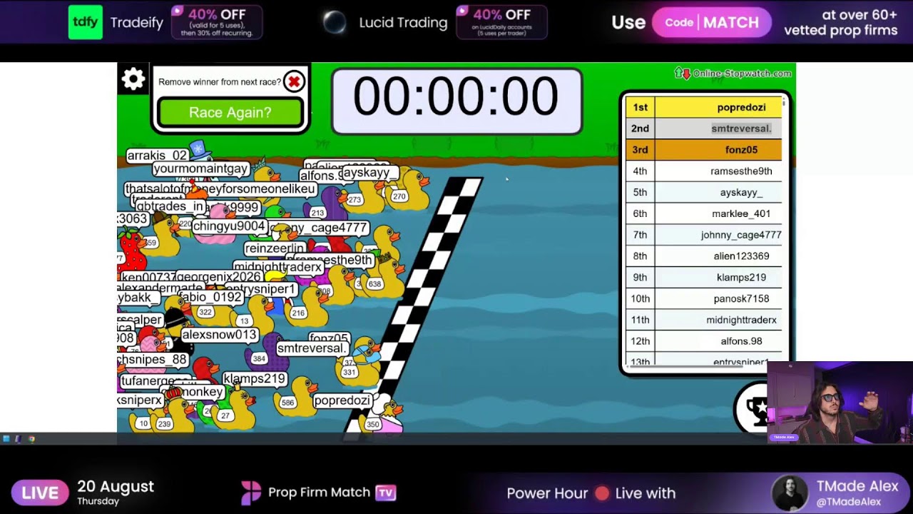 Live Futures Trading | London & New York Session | Prop Firm Match TV