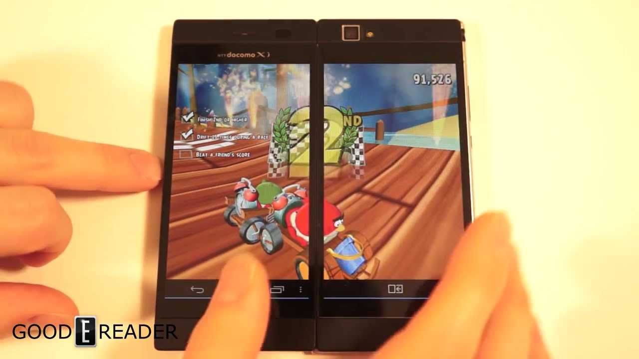 NEC Medias W N-05e Dual-Screen Android Phone Review