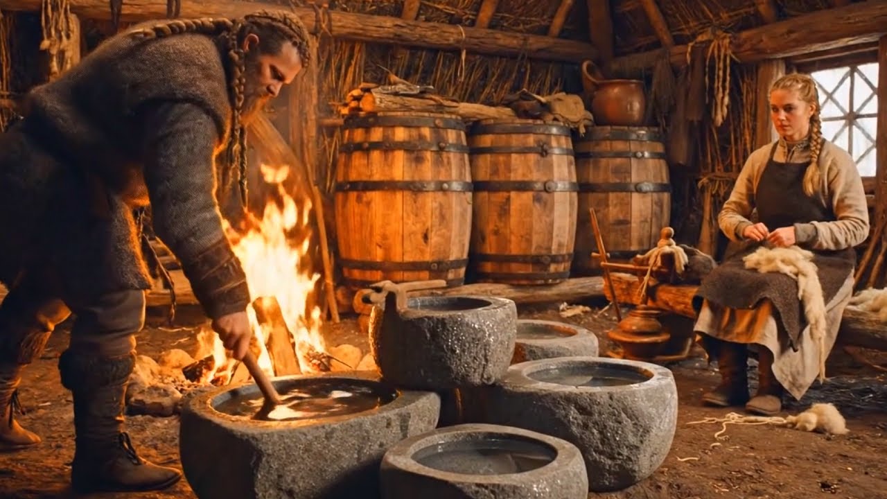 How Vikings Stored Heat Using Stone, Earth & Water Mass