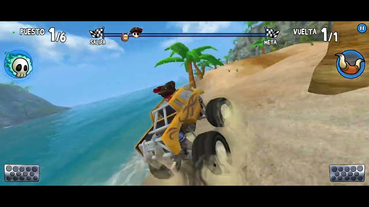 Los atajos de Beach Buggy Racing