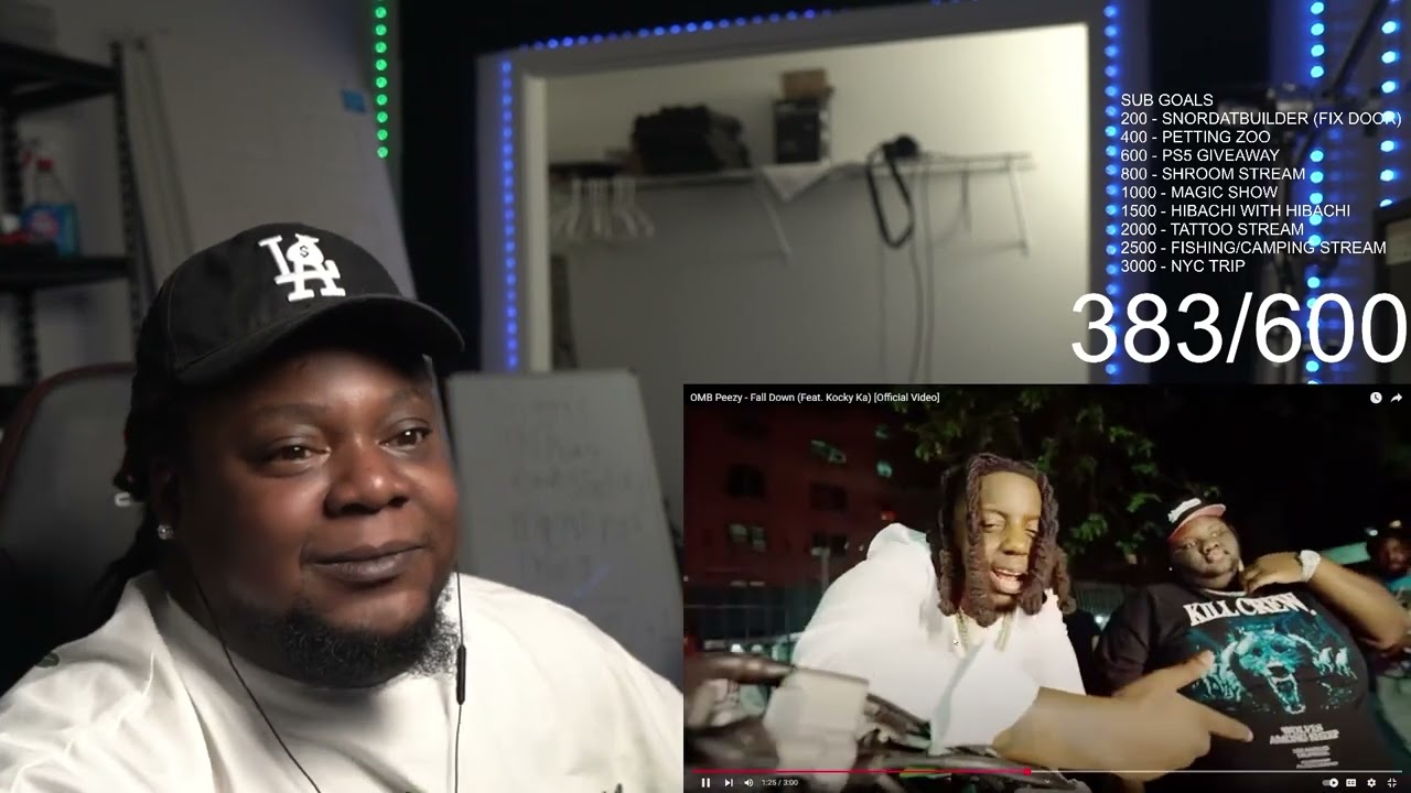OMB Peezy - Fall Down (Feat. Kocky Ka) [Official Video] REACTION!