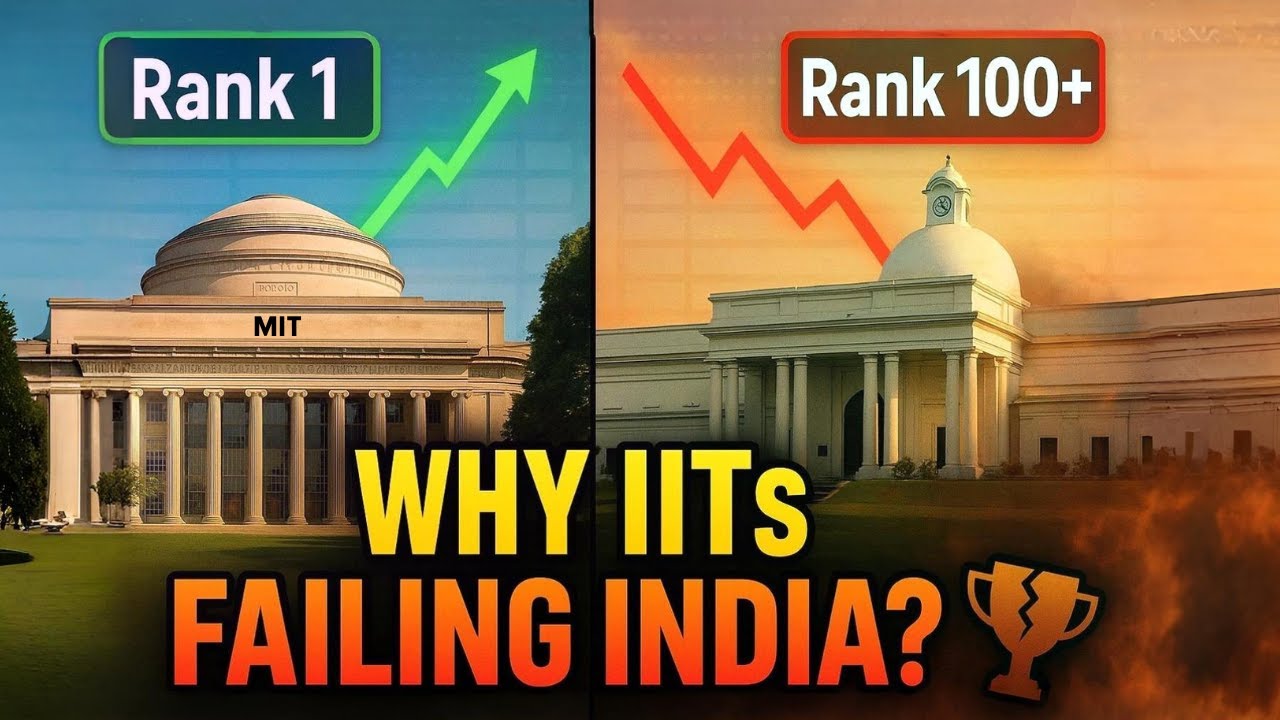 IITs Are Failing India? | Why IITs are Not in World’s Top 100 Universities?