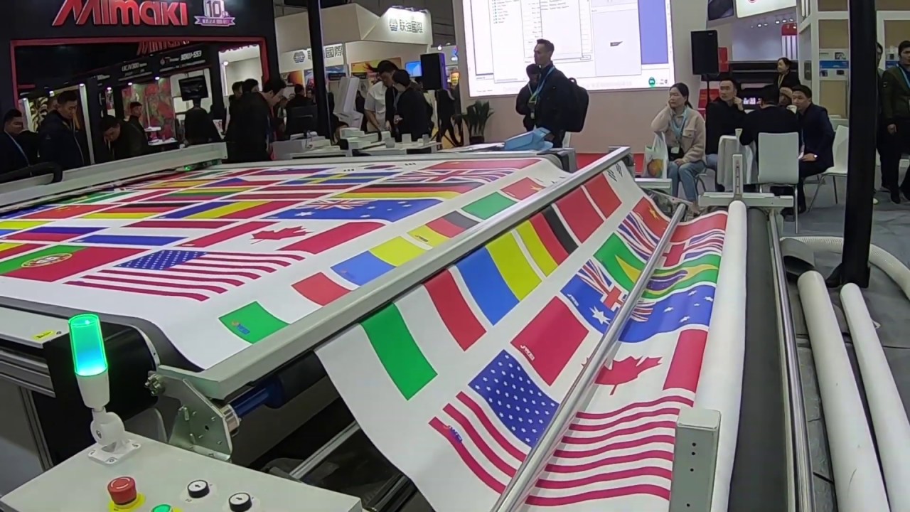 JWEI Digital Cutter - Precision Banner Cutting with Low-Tension Feeder