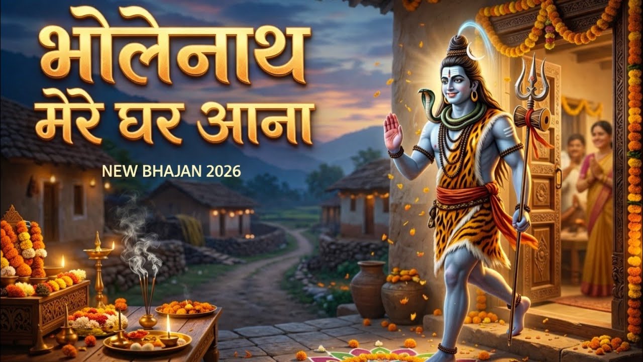 Bholenath Mere Ghar Aana 🙏 Powerful Shiv Bhajan | Har Har Mahadev | Mahadev Song #Mahadev#ShivBhajan