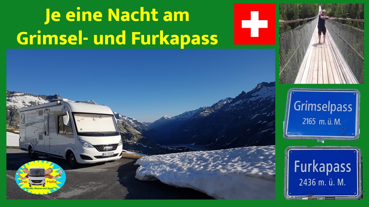 Mutig auf der Hängebrücke + Käsefondue am Furkapass - Nr. 202