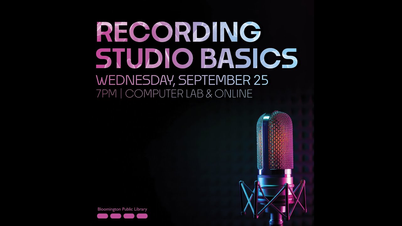 Recording Studio Basics Presentation