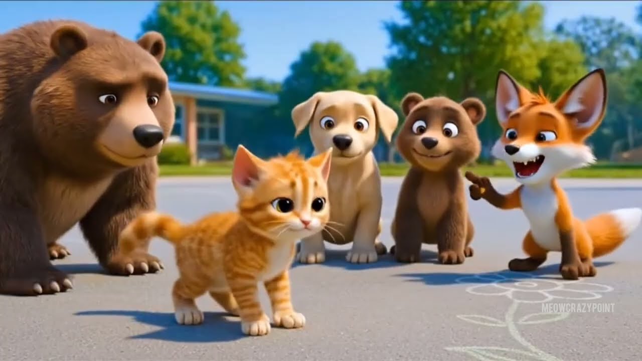 Mama Cat Trims Fur On The Farm And Makes Tiger Hat For Kitten at Home🐾 🏡🎩🐅