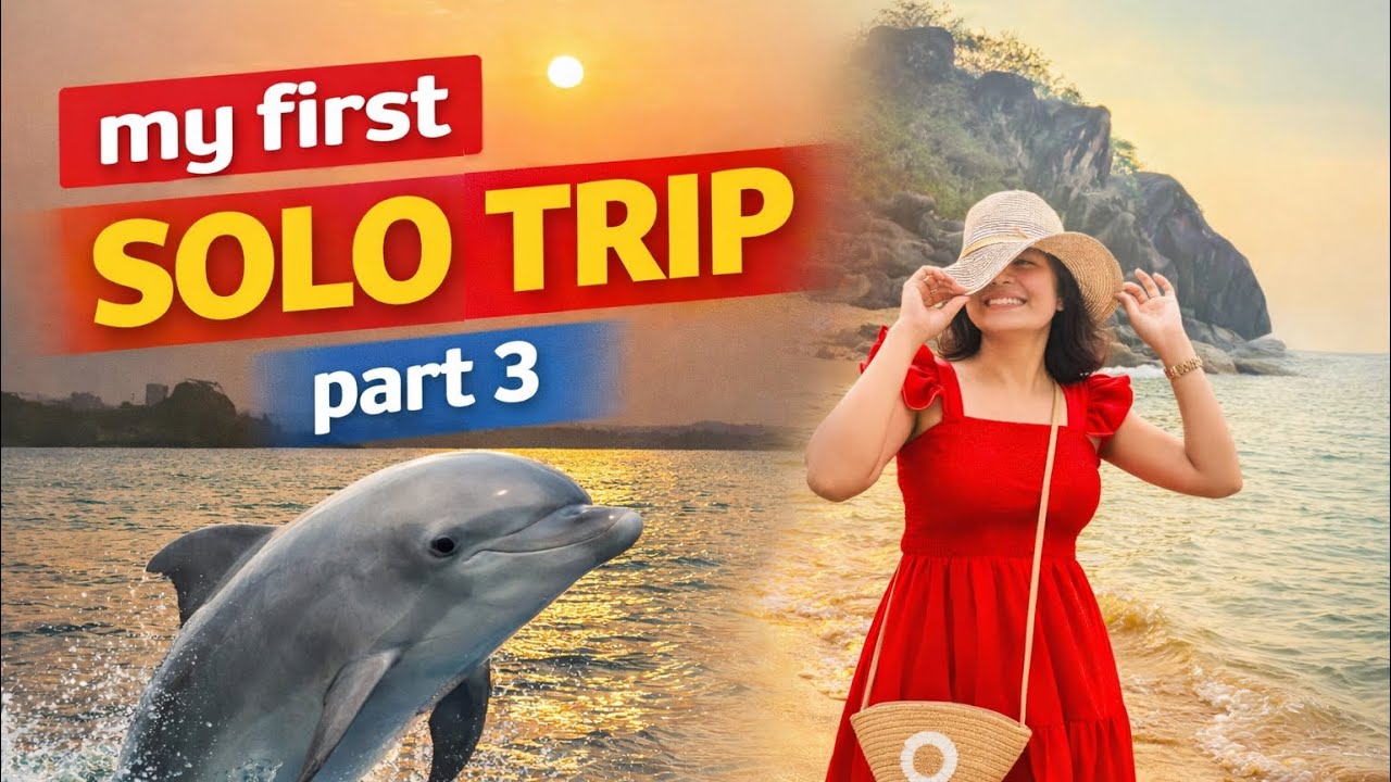My first solo trip part 3| Palolem beach| Butterfly beach| south Goa| Dolphins | honeymoon beach