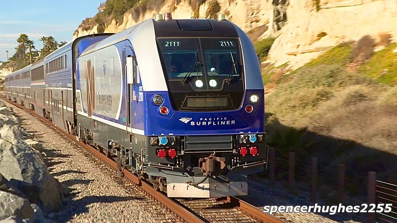 Train Horns are back! San Clemente, CA