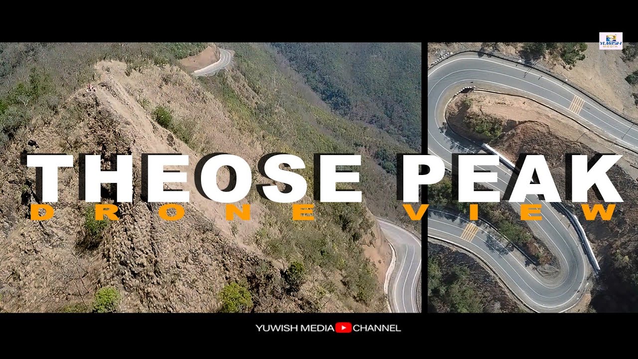 THEOSE MOL @ THEOSE PEAK  || Tengnoupal || Theose-Mol Drone View
