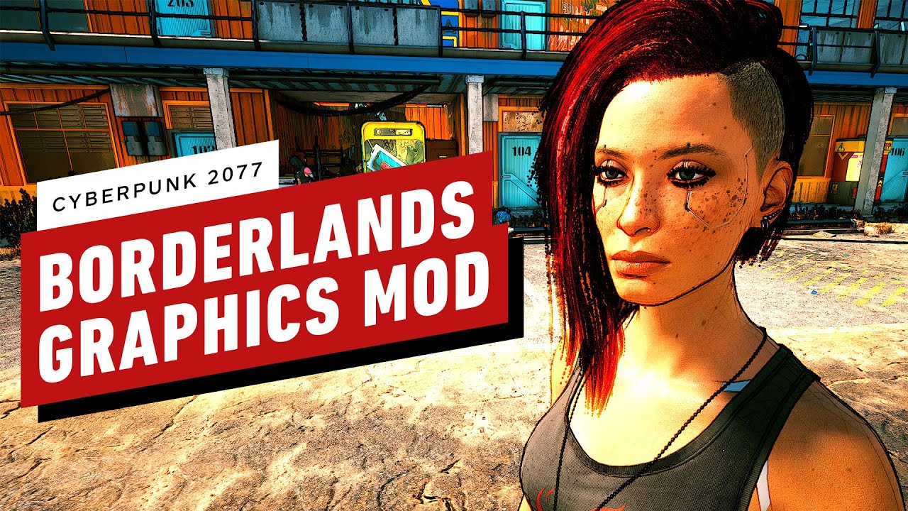 This Cyberpunk 2077 PC Mod Gives the Game a Borderlands-Style Visual Makeover
