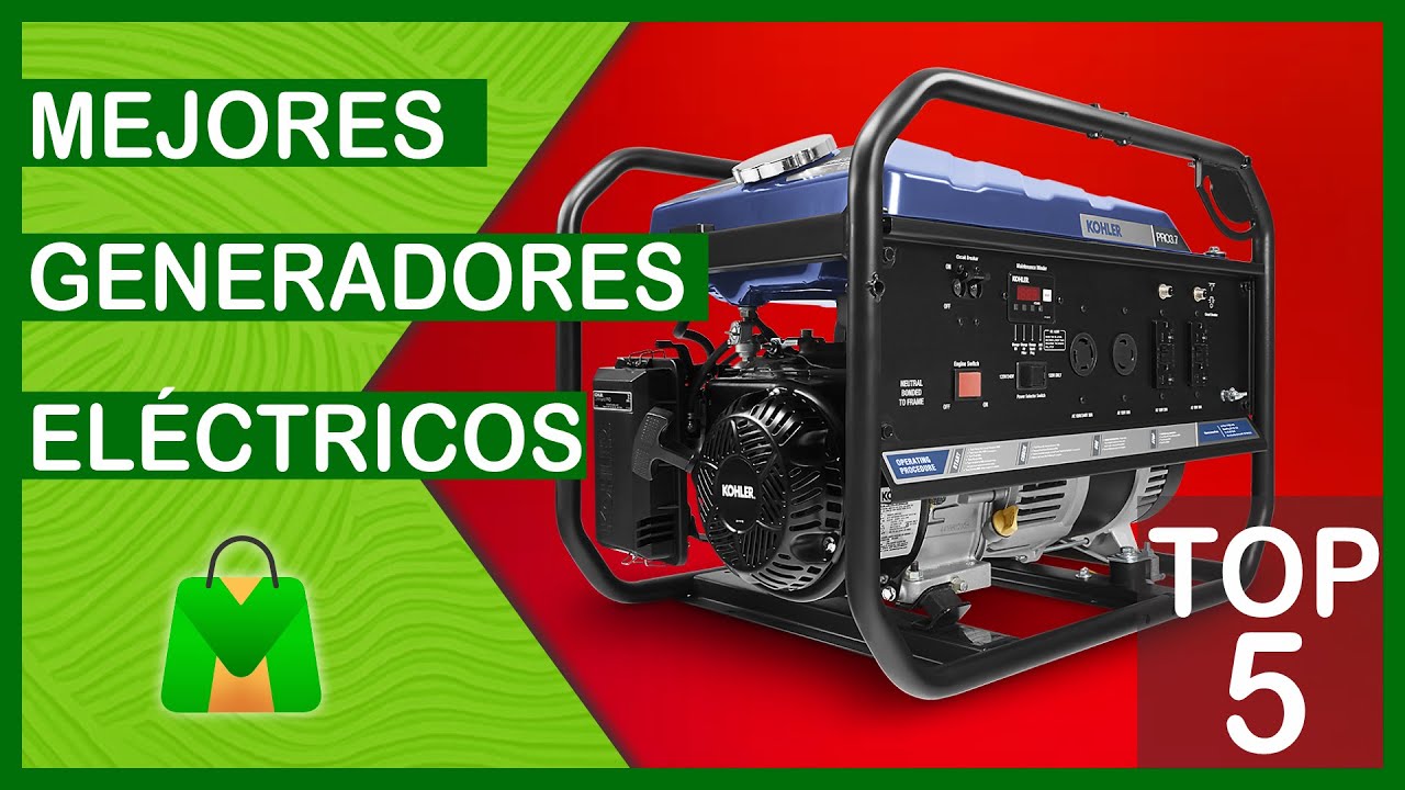 🔴 Los 5 MEJORES GENERADORES ELECTRICOS SOLARES Y GASOLINA [Calidad/Precio]