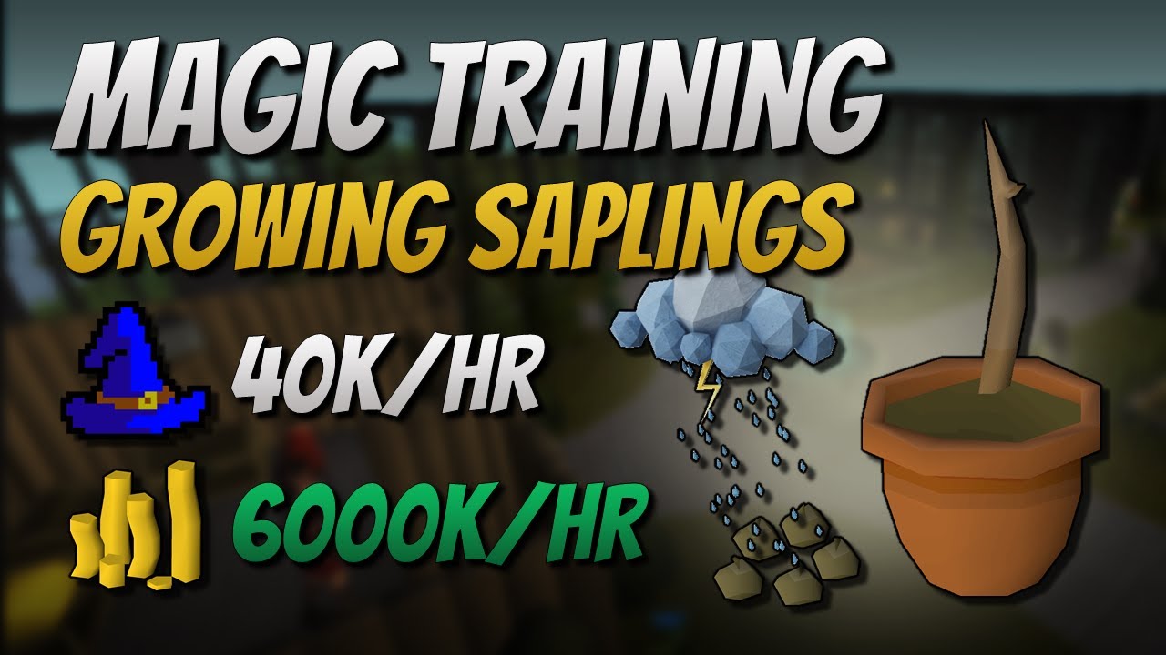Growing Saplings [40K EXP | 6000K GP/Hr]