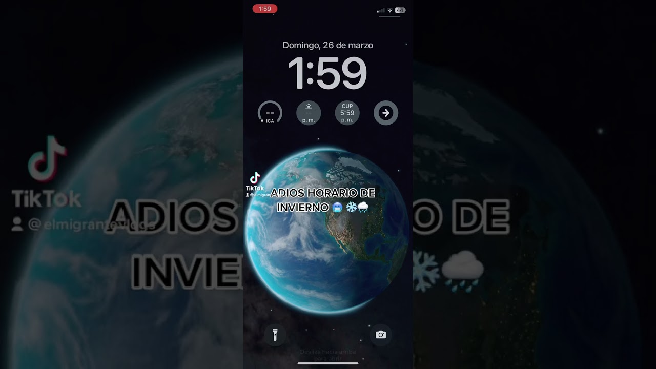 Cambio de horario en 🇪🇸  #espa&ntilde;a #hora #fyp #shorts #youtube #tiktok #short #subscribe