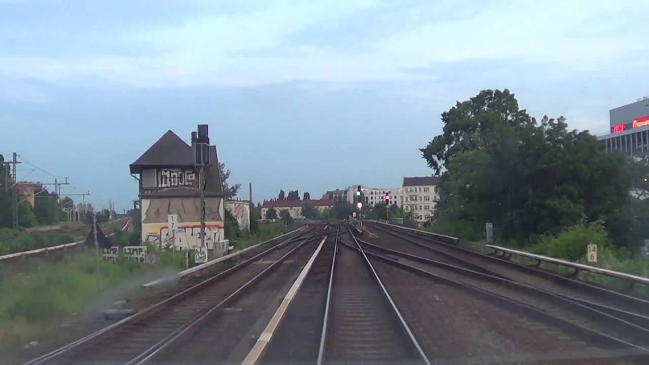 S-Bahn Berlin - Führerstandsmitfahrt ( S9 ) Ostkreuz - Flughafen Schönefeld [HD 1080p]