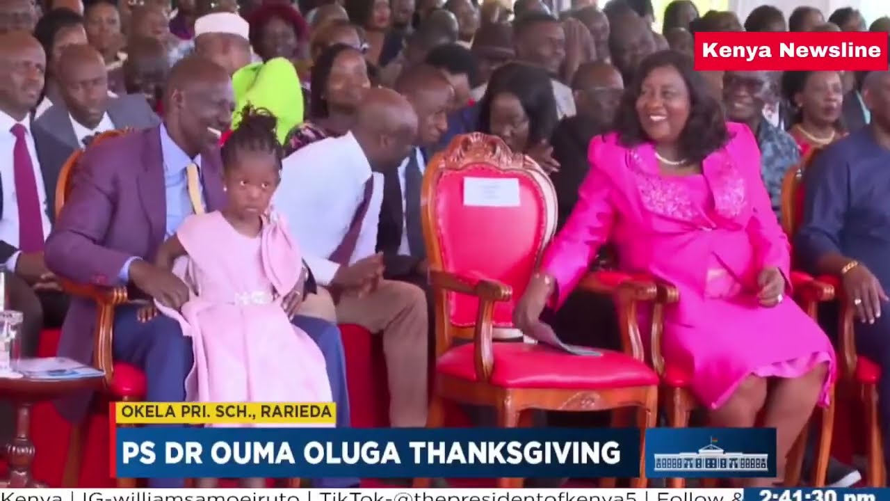 Watch how PS Ouma Oluga was installed as Luo Elder Infront of Ruto during his homecoming in Siaya