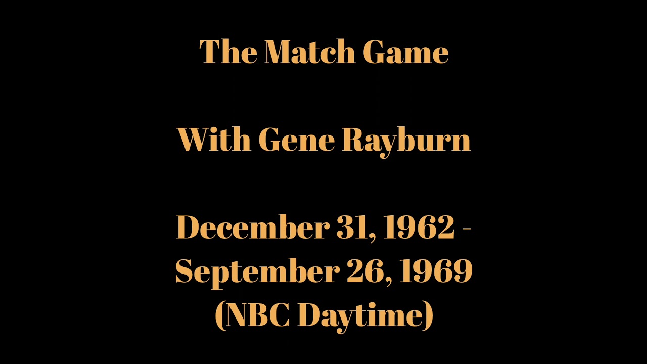 The Match Game (Theme) - 