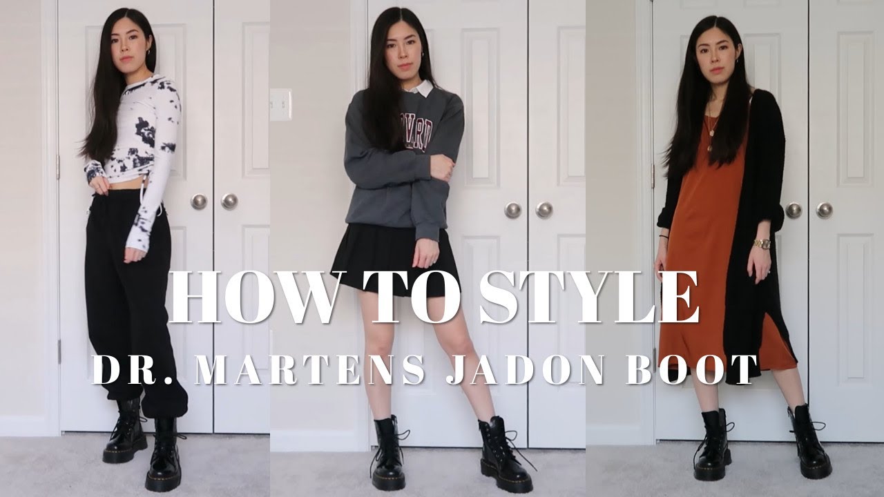 HOW TO STYLE | Dr. Martens JADON Boots (7 Outfit Ideas)