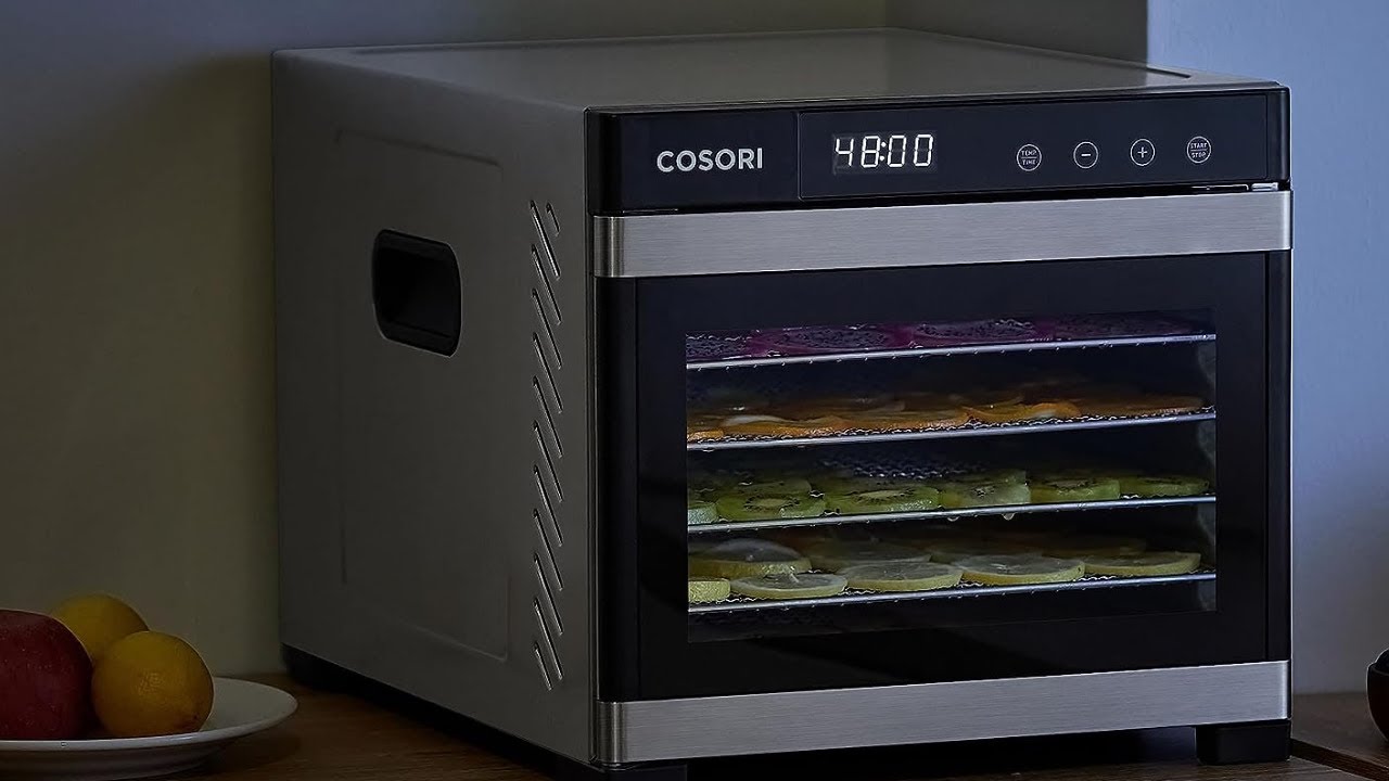 COSORI Food Dehydrator for Jerky, Large Drying Space with 6.48ft&sup2;, 600W Dehydrated Dryer - Silver