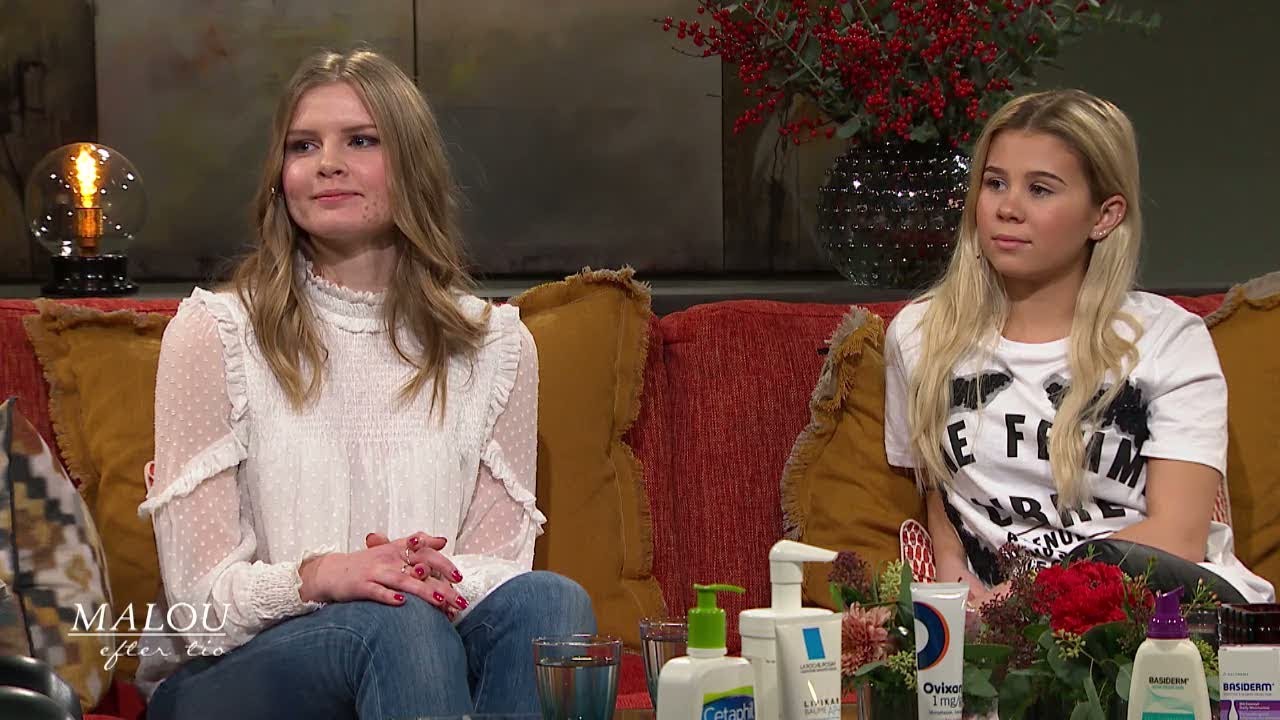 Idol-vinnaren Lisa Ajax och bloggaren Isabelle Burlin vägrar skämmas för sina hudproblem - Malou Eft