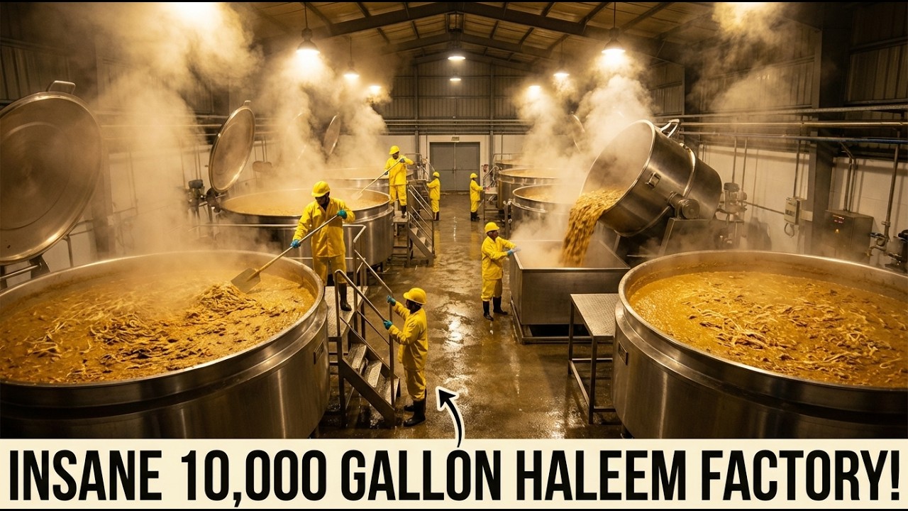 Inside the Mega Haleem Factory Before Ramadan 🌙 | How Haleem Is Made