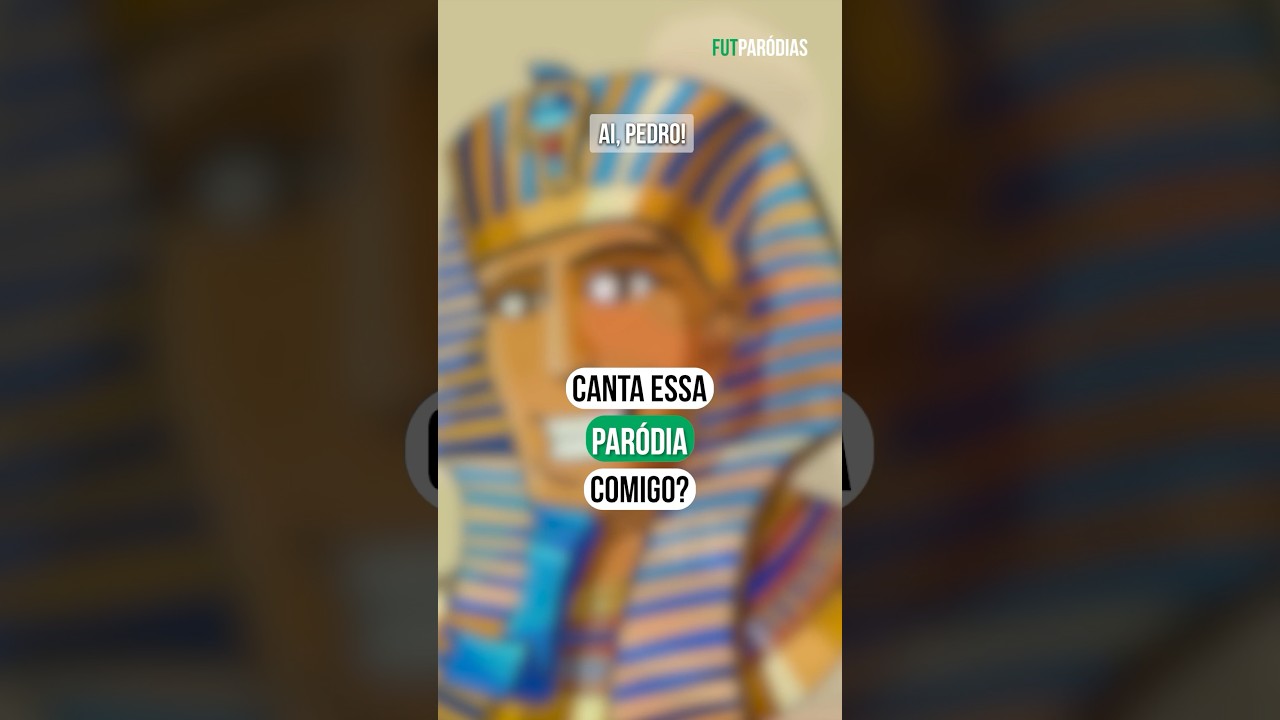 AI PEDROOO 🎶 - CANTA ESSA PARÓDIA COMIGO? 