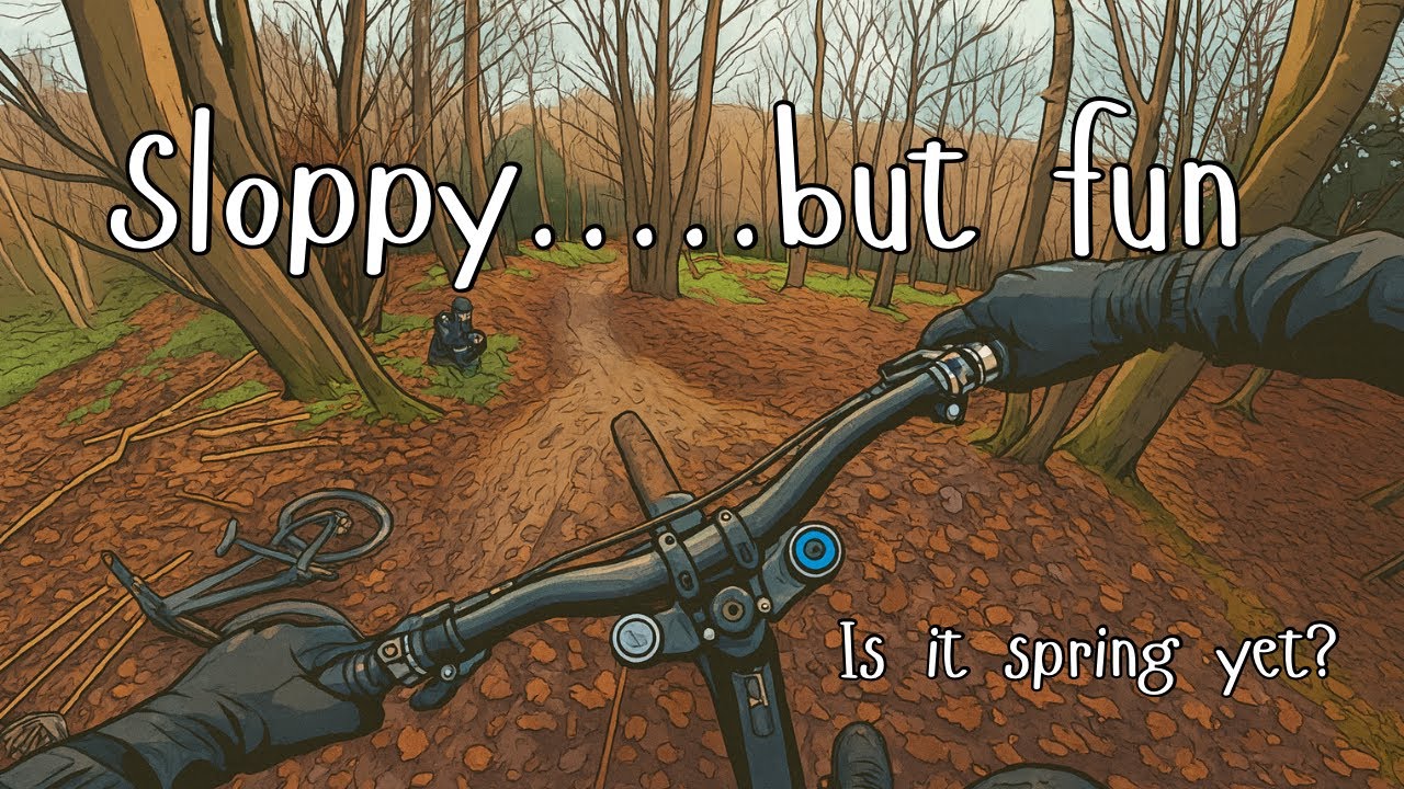 Autumn MTB Trail Riding | Slippery Trails, Trail Maintenance and some actual Jumps!! 