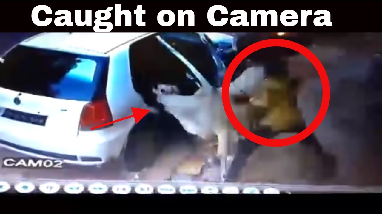 CCTV Footage Of Cow Theft In A Car In Ahmedabad, Gujarat | Cyclone Tauktae