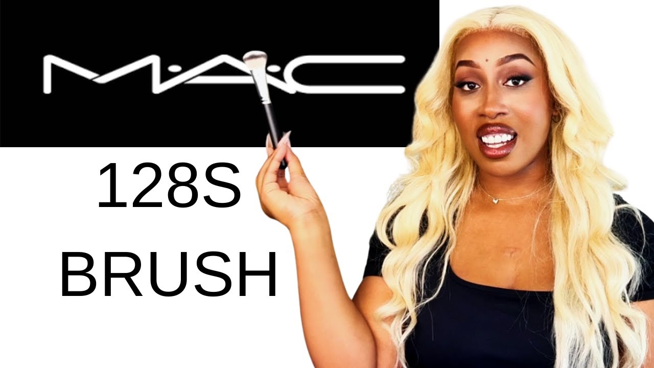 MAC 128S Brush | Double Head Makeup Brush | Two Sided Brush