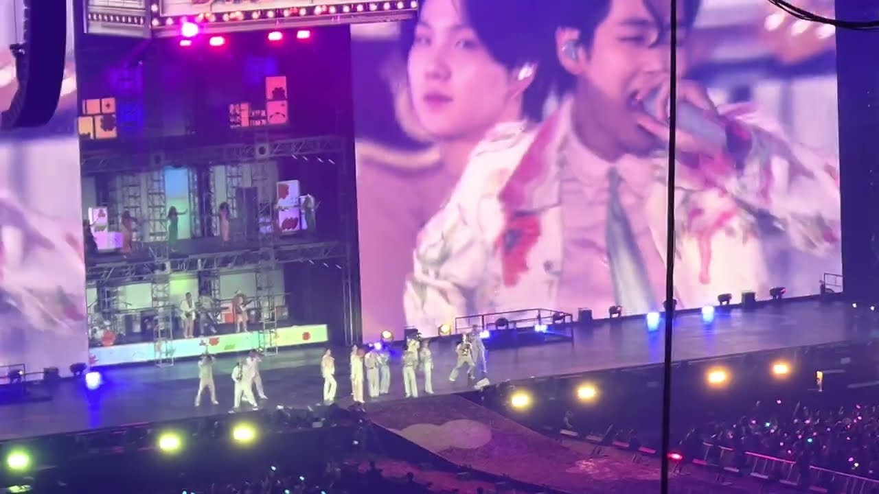 220416 BTS - 'Dynamite' + 'Butter' FANCAM PTD on stage Las Vegas Day 4 (4K)