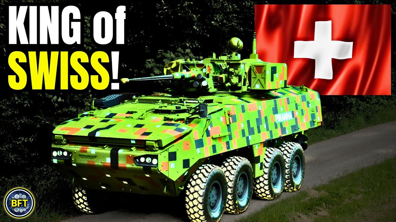 Top 10 Most Powerful Military Vehicles of the Swiss Armed Forces!