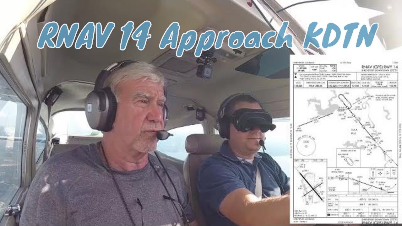Cessna 182 Katmai | RNAV 14 Approach at KDTN with Don