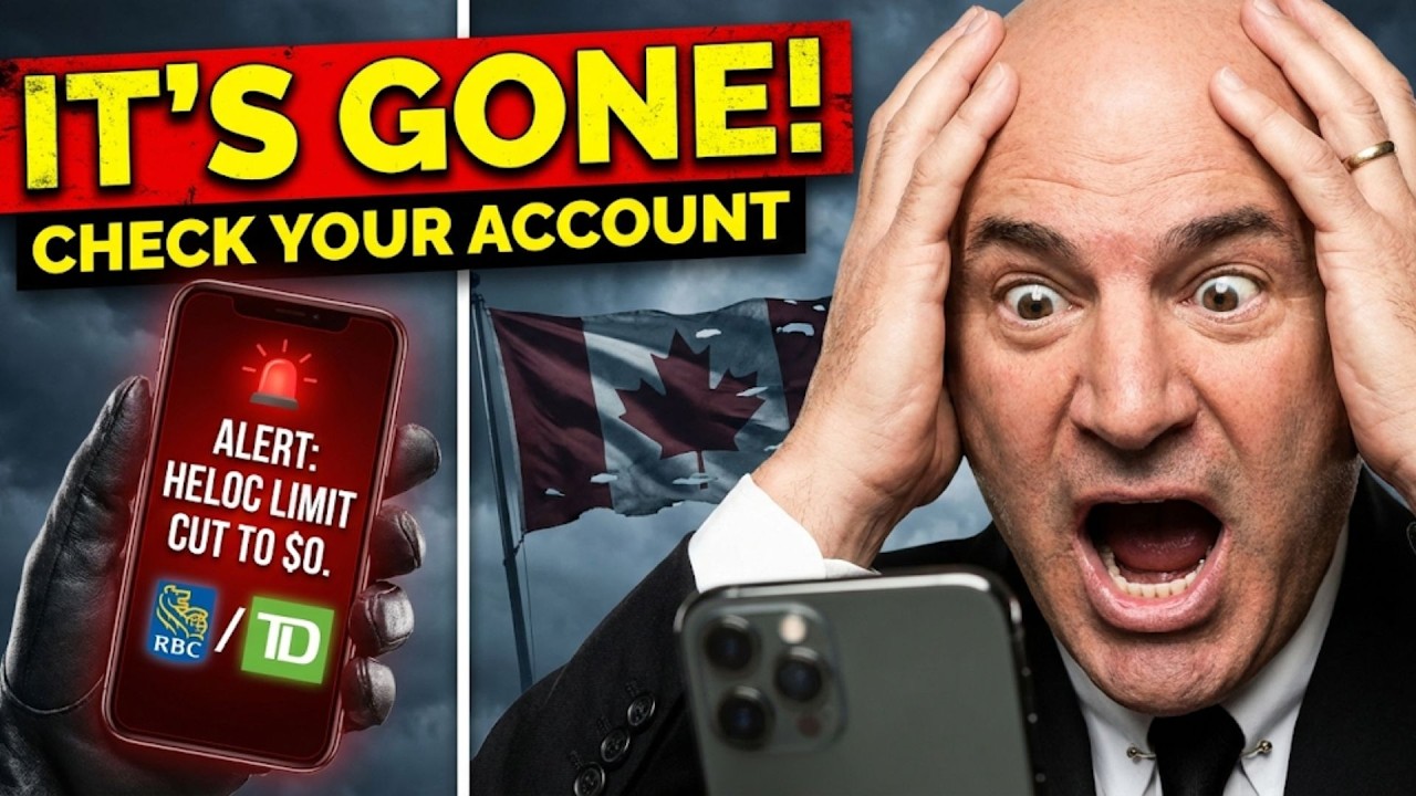 HELOC RECALLED: Banks Quietly Freezing Lines of Credit (Check Your Account Now)